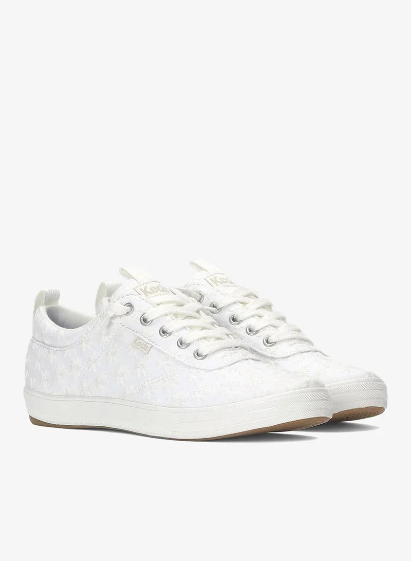 Keds Snow White Keds Women's Center III Slip On Casual Sneaker White for Women | Best Price UAE